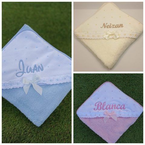 Capas de baño personalizadas