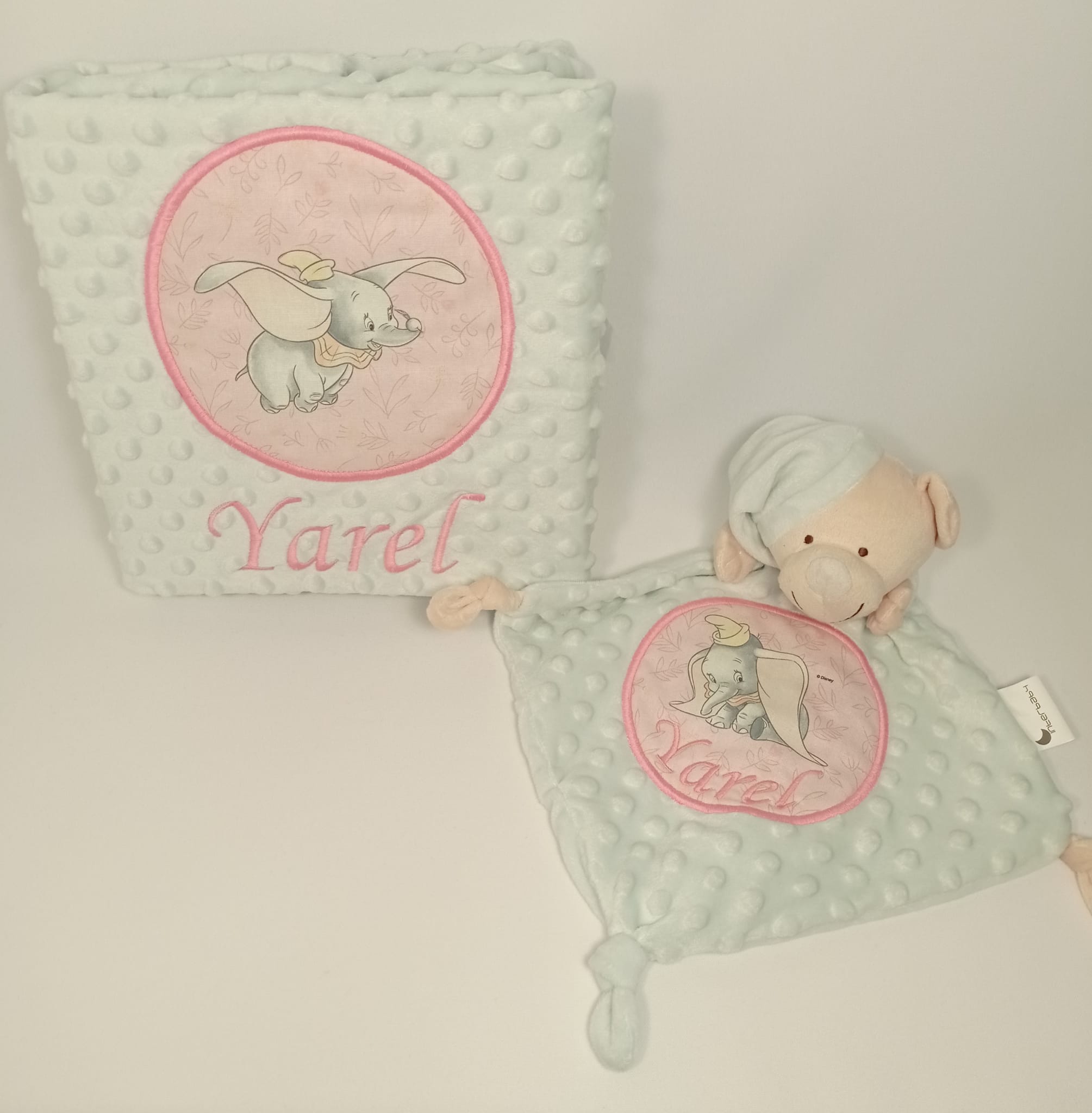 Manta y DouDou Dumbo Personalizados