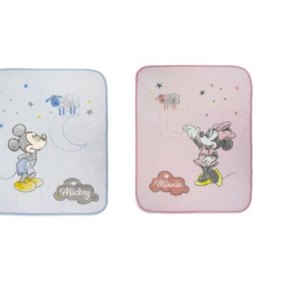 Mantas de cuna Mickey y Minnie