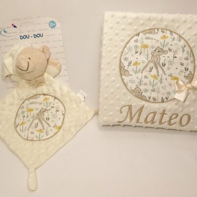Manta y DouDou Bambi Personalizados