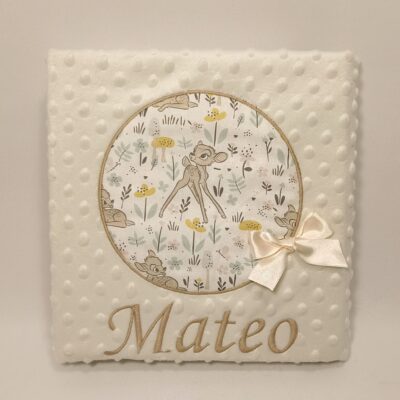 Manta personalizada Bambi