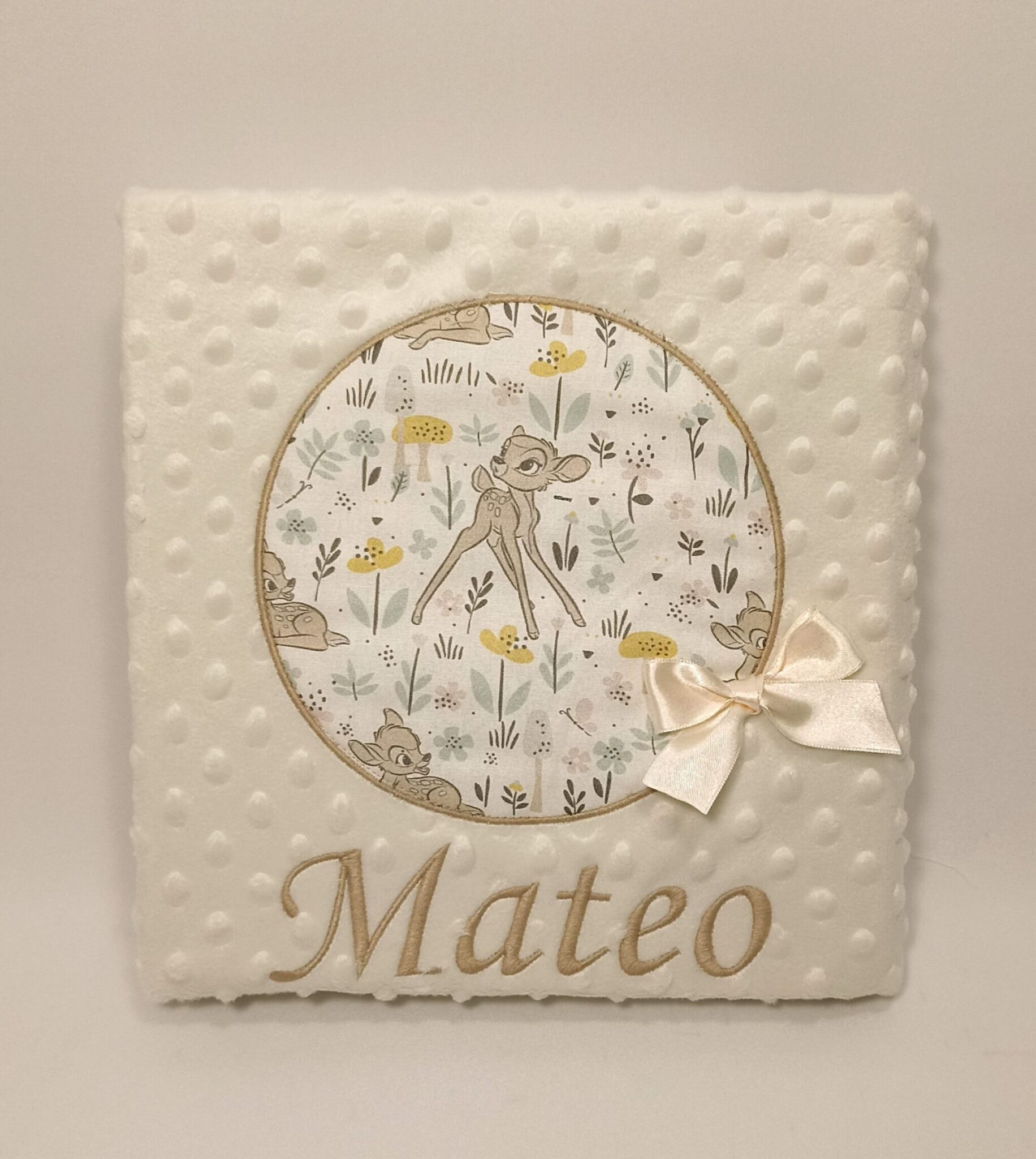 Manta personalizada Bambi