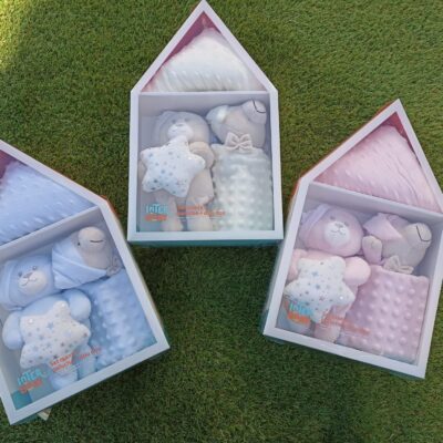 Pack Casita Manta+DouDou+Peluche