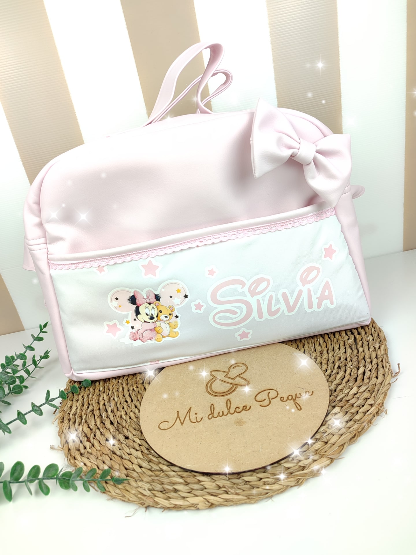 Bolso maternal Minnie & Osito