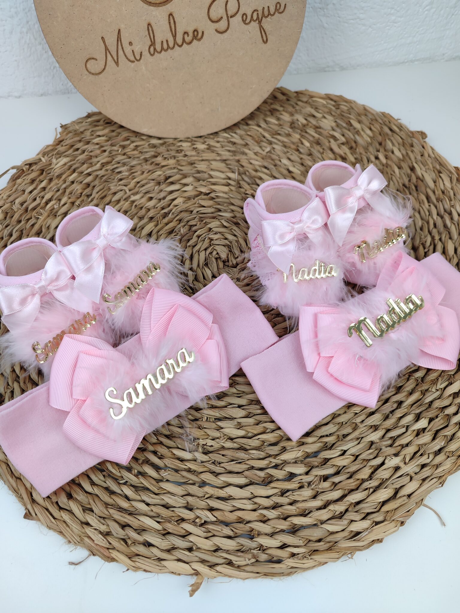 Zapatitos y Turbante Personalizados