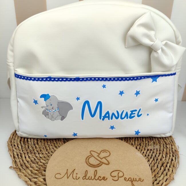 Bolso maternal Dumbo Blue