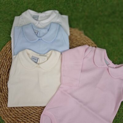 Bodys cuello polo de colores