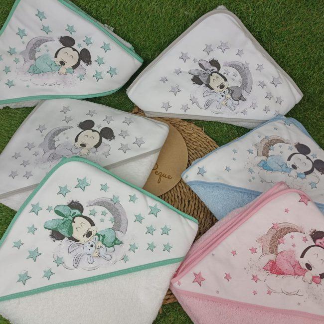 Capas de baño Disney Mickey o Minnie