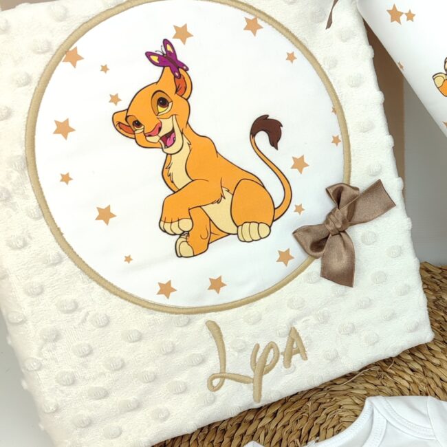 Manta personalizada Nala