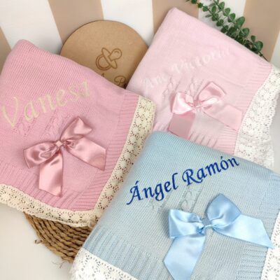 Toquillas de Lana Modelo Pastelo PERSONALIZADA