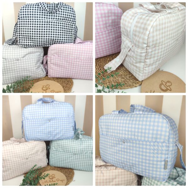 Bolsos Maternales Modelo Vichy