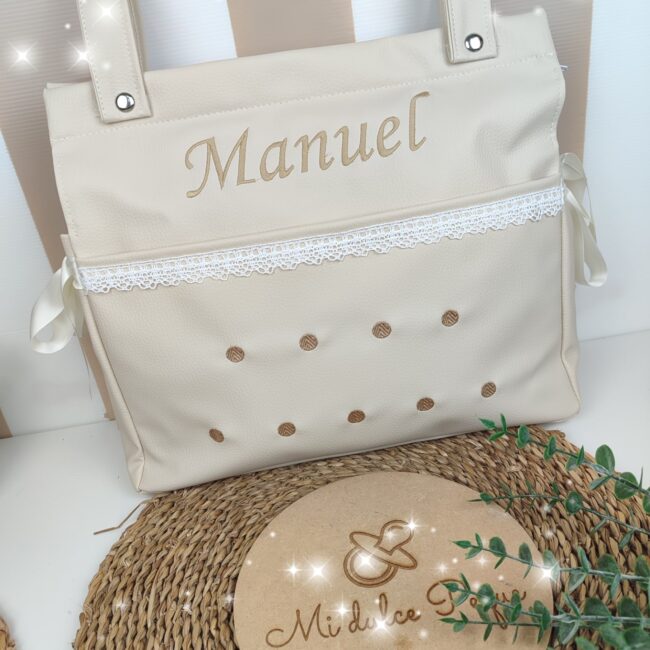 Talega Polipiel Modelo Amalia PERSONALIZADA