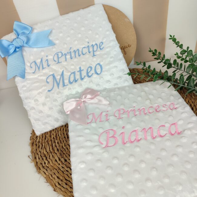 Manta personalizada Mi Príncipe / Princesa