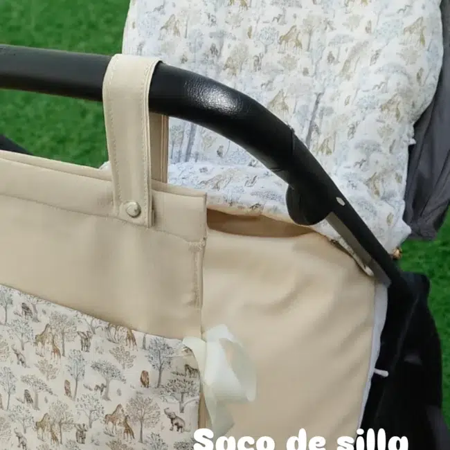 Pack Saco de silla universal + talega Modelo Safari
