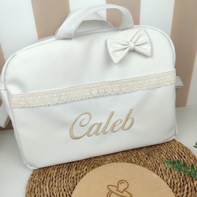 Bolso Maternal Modelo Valentín Personalizado