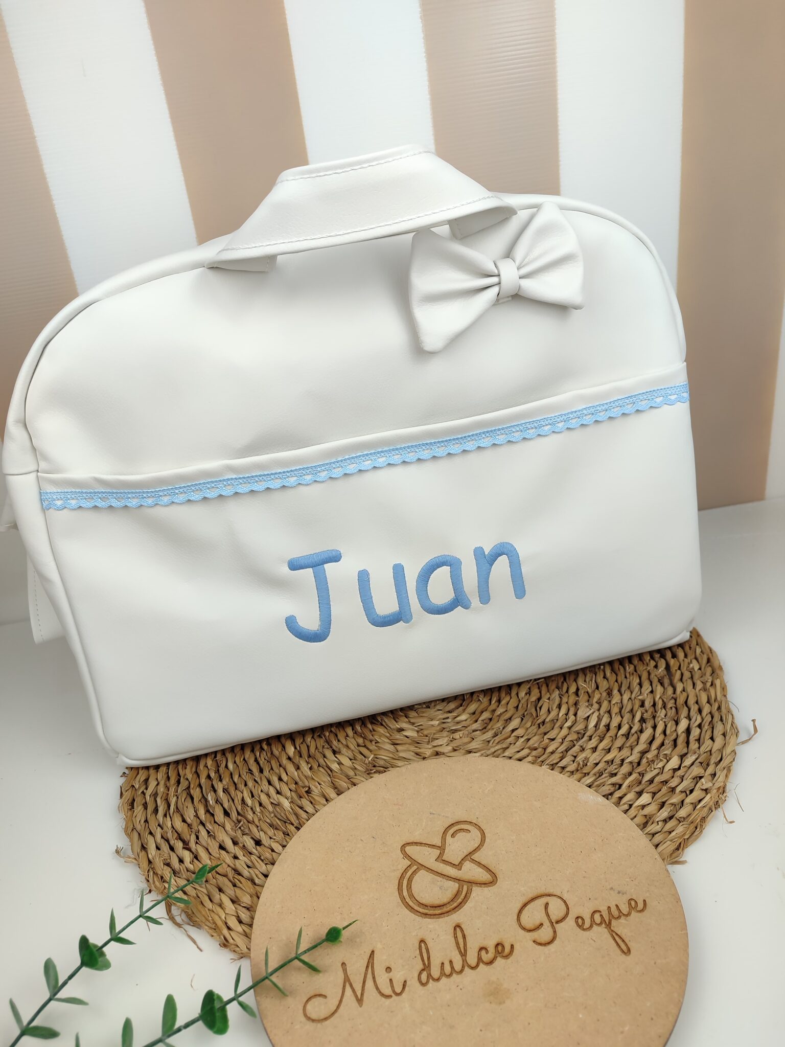 Bolso maternidad polipiel personalizado