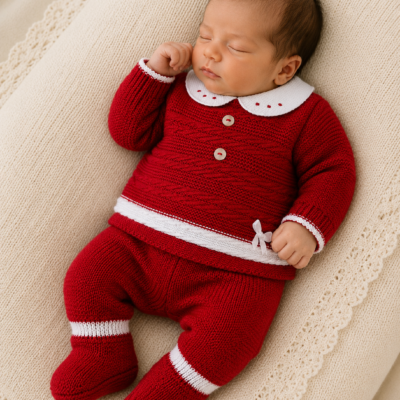 Conjunto Blanco y rojo