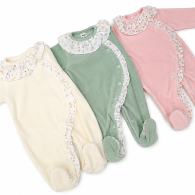 Pijamas Coralina Modelo Volantes