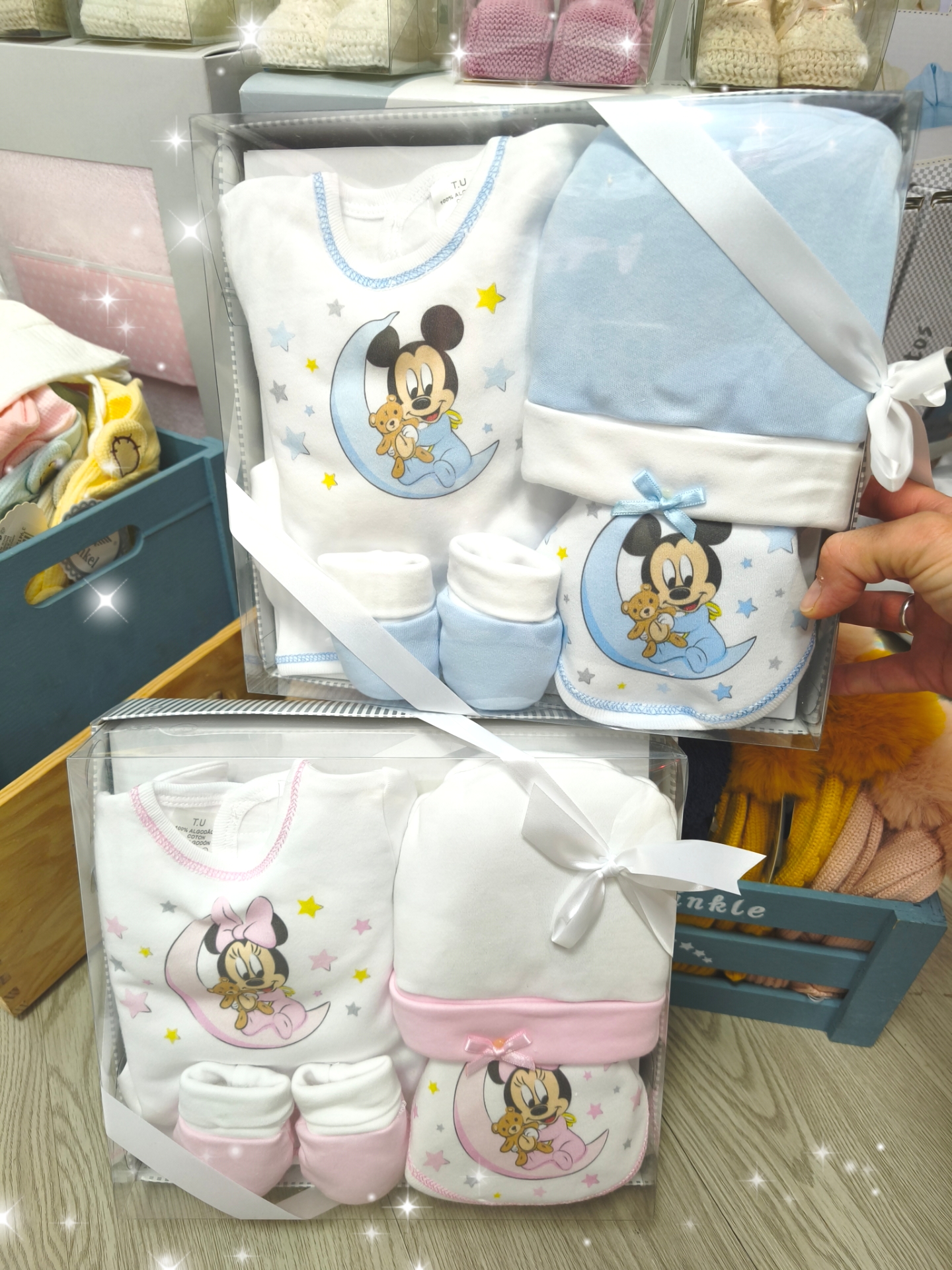 Set Minnie/Mickey Luna